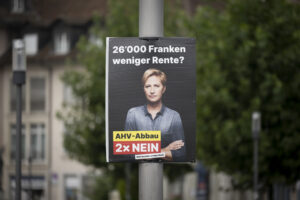 Abstimmungsplakat AHV 21