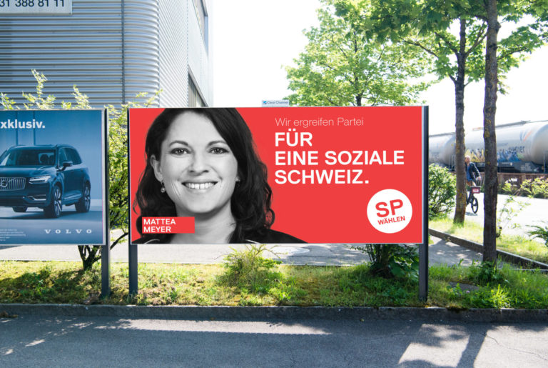 Das steckt hinter dem visuellen Wahlauftritt der SP Schweiz – fünf Fragen an Dennis Lück