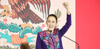 Erste Frau an der Spitze Mexikos