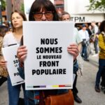 NOUVEAU FRONT POPULAIRE LEGISLATIVES 2024 MONTREUIL