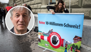 Jakob Tanner, Einreichung der 10-Millionen-Schweiz-Initiative