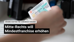 Krankenkassenkarte im Lesegerät