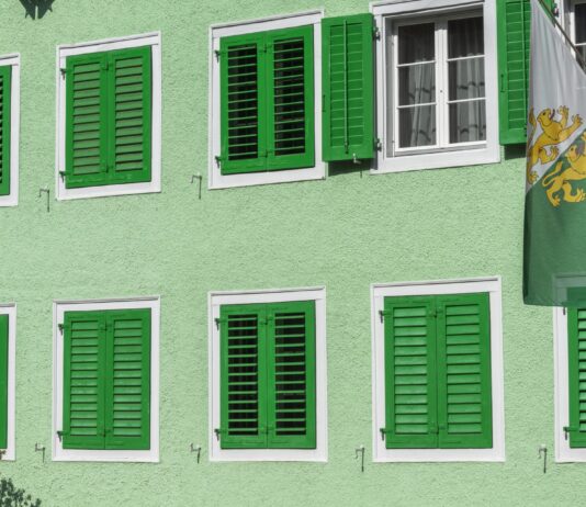 Abschaffung Liegenschaftssteuer: Bevölkerung im Thurgau muss mit Steuererhöhungen rechnen Ein grünes Haus im Thurgau mit dem kantonalen Wappen und grünen Fensterläden.