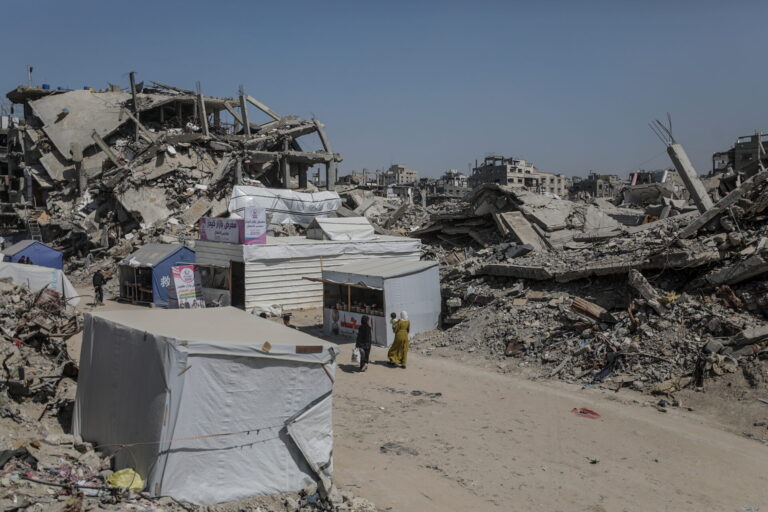 Shirine Dajjani zur Situation in Gaza: «Die Zeit der schwachen Statements ist vorbei.»