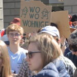 Wohnungsnot Demonstration