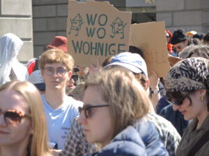 crise du logement manifestation zurich