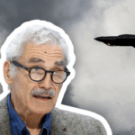 Oswald Sigg vor F-35-Kampfjet