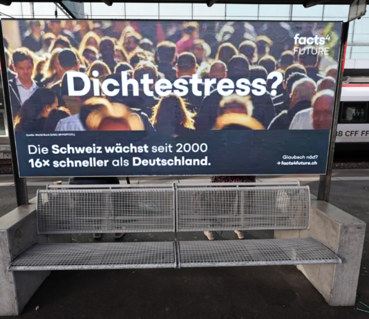 Verdeckte Plakatkampagne gegen Bevölkerungswachstum: Spuren führen zu Ecopop