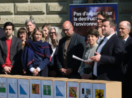 Finanzplatz-Initiative: 143’000 Unterschriften eingereicht