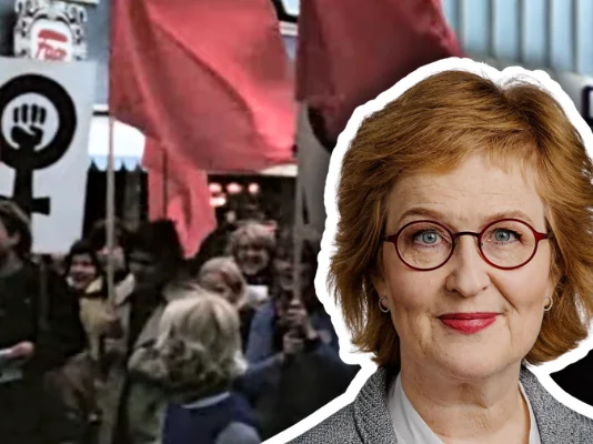 Þórunn Sveinbjarnardóttir: «Der Frauenstreik zeigte uns, was möglich ist, wenn Frauen solidarisch zusammenstehen»
